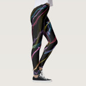 Leggings Yoga coloré frais mignon (Droite)