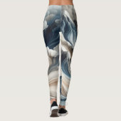 Leggings Yoga de flux congelé (Dos)