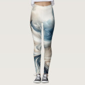 Leggings Yoga de flux congelé (Devant)