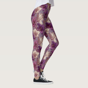 Leggings Yoga Fleur Amaryllis Accessoires pour Femmes