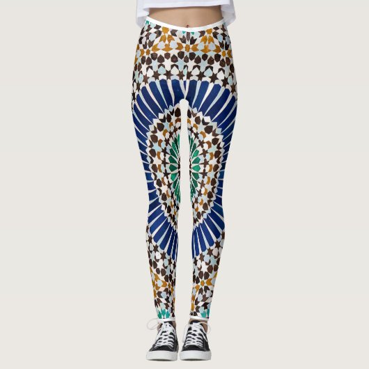 Leggings Yoga magique et guêtres de Twerk (Devant)