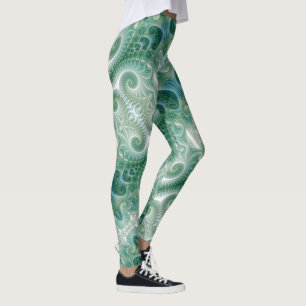 Leggings Yoga moderne vert du printemps pantalon les filles