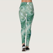 Leggings Yoga moderne vert du printemps pantalon les filles (Dos)