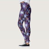 Leggings Yoga Pants Crystals Fluorite (Gauche)