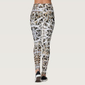 Leggings Yoga Pants Elk Antlers (Dos)