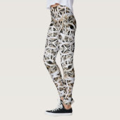 Leggings Yoga Pants Elk Antlers (Gauche)