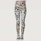 Leggings Yoga Pants Elk Antlers (Devant)