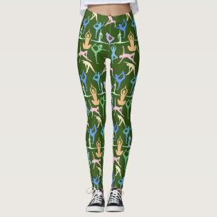 Leggings Yoga Pose Pastel Motif 01.bx4 D Vert BG