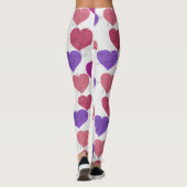 Leggings Yoga poses pattern | Yoga seamless pattern 1 (Dos)
