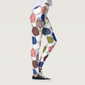 Leggings Yoga poses pattern | Yoga seamless pattern 34 (Droite)