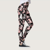 Leggings Yoga poses pattern | Yoga seamless pattern 55 (Droite)