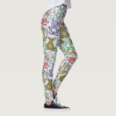 Leggings Yoga poses pattern | Yoga seamless pattern 60 (Droite)