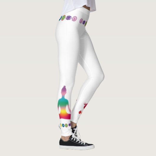Leggings Yoga Sept Chakras (Droite)