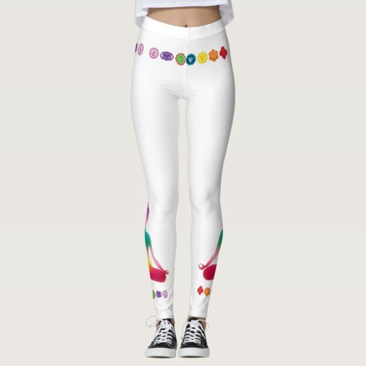 Leggings Yoga Sept Chakras (Devant)