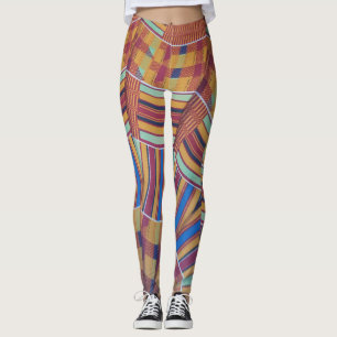 Leggings Yoga Stretch Pantalons Motif africain