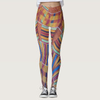 Leggings Yoga Stretch Pants African Pattern