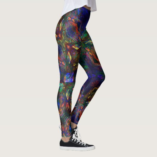 Leggings Yogabroek Fiery Opal (Rechts)