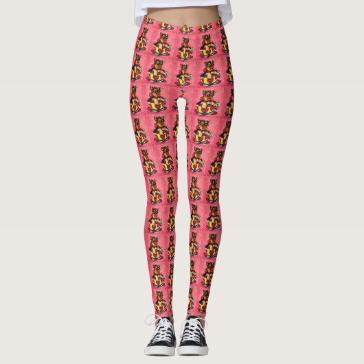 Leggings Yorkie Poo (Devant)