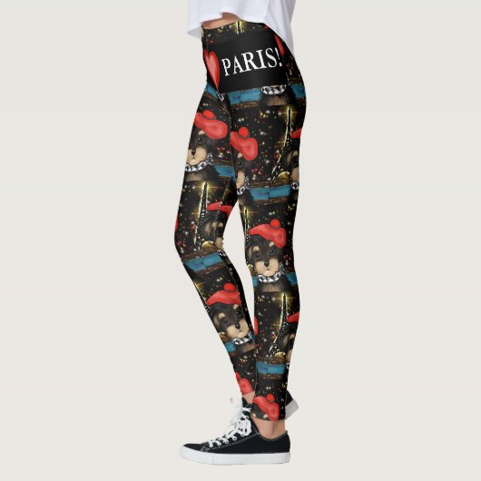LEGGINGS YORKIE POO À PARIS (Gauche)