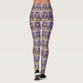 Leggings Yorkie Poo Mardi Gras (Dos)