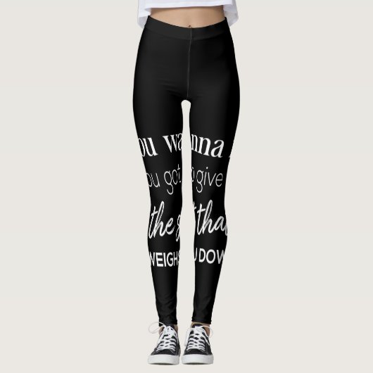 Leggings you wanna fly (Devant)