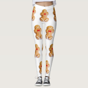Leggings Yummy Gingerbread Hommes Cookies Vacances