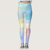 LEGGINGS - Zachte Pastelkleuren (Voorkant)
