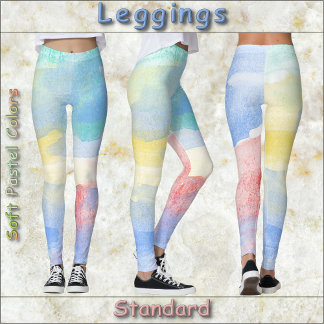 LEGGINGS - Zachte Pastelkleuren