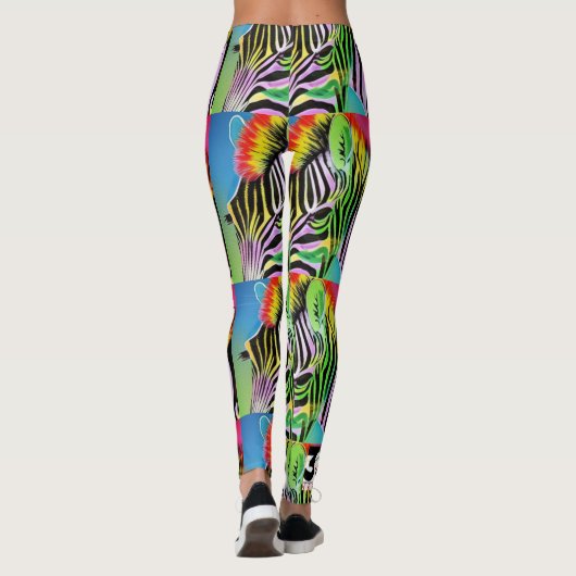 Leggings Zany Zebra (Dos)