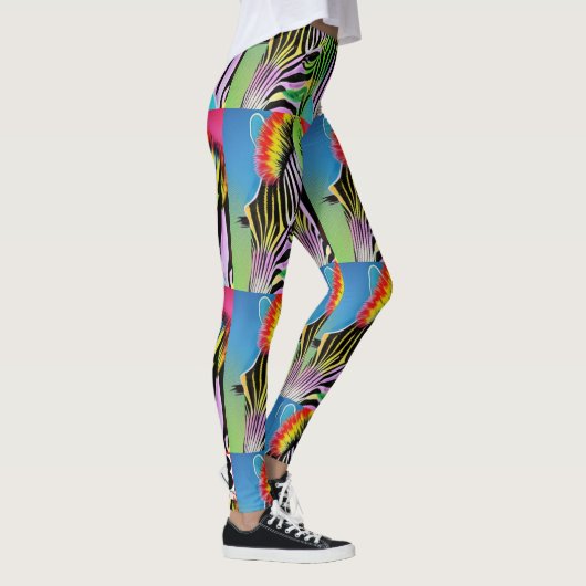 Leggings Zany Zebra (Droite)