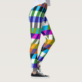 Leggings Zebra moderne Motif d'impression #10 (Droite)