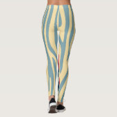 Leggings Zebra moderne Motif d'impression #13 (Dos)