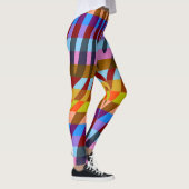 Leggings Zebra moderne Motif d'impression #5 (Droite)