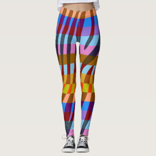 Leggings Zebra moderne Motif d'impression #5