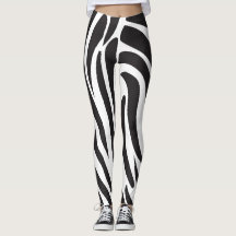 Zebra noir et blanc Imprimer rayures motif tendanc