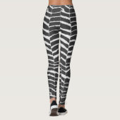 Leggings Zebra Poster de animal (Dos)