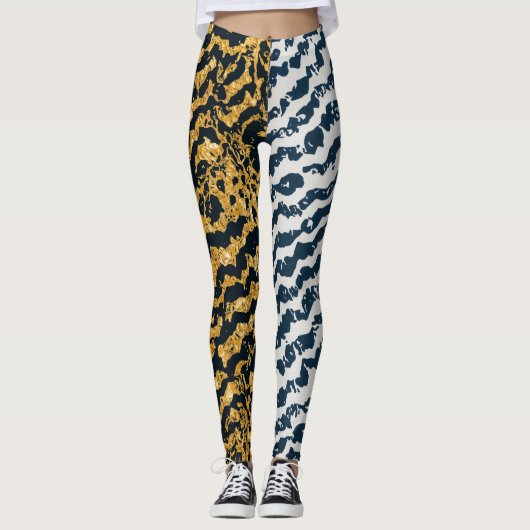 Leggings Zebra tiger rock ! (Devant)