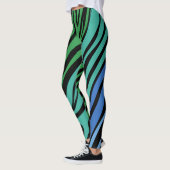 Leggings Zebra Wild Animal Motif (Gauche)