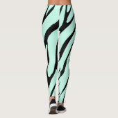 Leggings Zebra Wild Animal Motif (Dos)