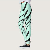 Leggings Zebra Wild Animal Motif (Gauche)