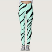 Leggings Zebra Wild Animal Motif (Devant)