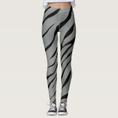 Leggings Zebra Wild Animal Motif (Devant)