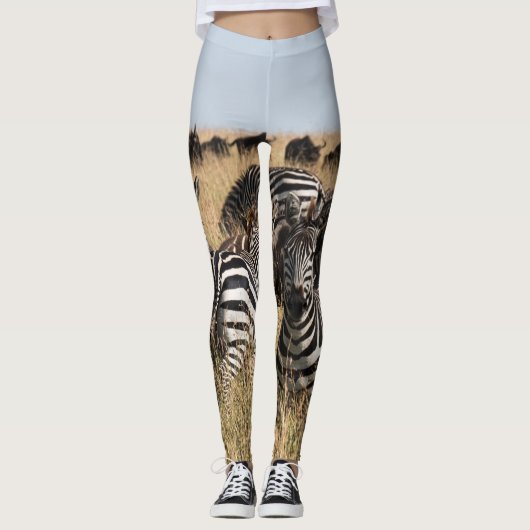 Leggings Zèbre de Grant (Devant)