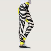 Leggings Zèbre jaune (Droite)