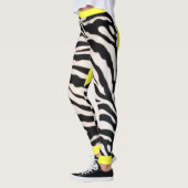 Leggings Zèbre jaune (Gauche)