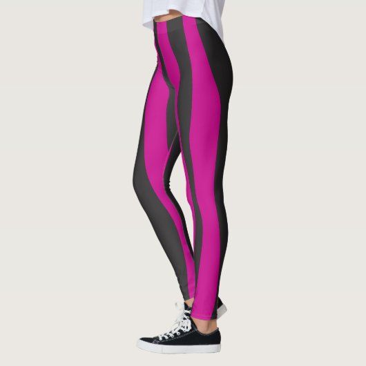 Leggings Zèbre pourpre (Gauche)