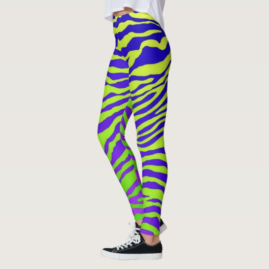 Leggings Zèbre vert (Gauche)