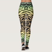 Leggings Zèbres dans la forêt (Dos)