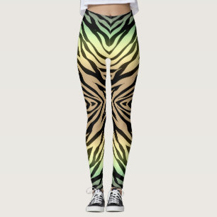 Leggings Zèbres dans la forêt