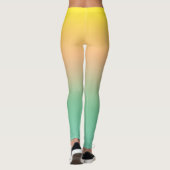 Leggings Zest au citron (Dos)